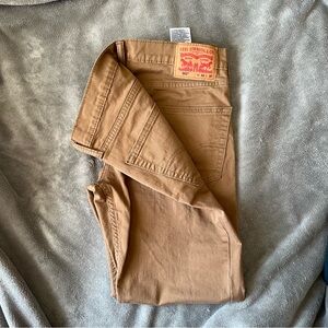 Levi's Tan Denim Pants with minor flaws